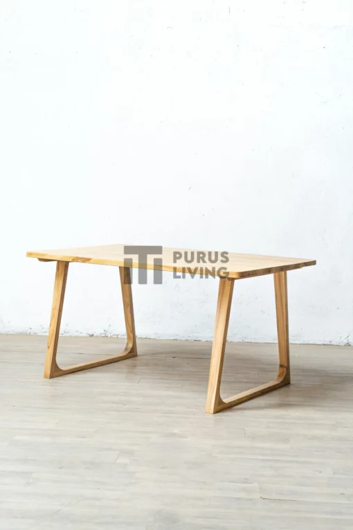 meja makan minimalis-meja makan kayu jati-meja makan minimalis jati