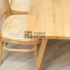 meja makan minimalis-meja makan kayu jati-meja makan minimalis jati