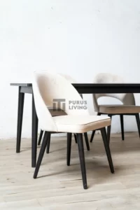 kursi makan minimalis kayu jati-kursi cafe minimalis kayu jati-kursi makan mewah