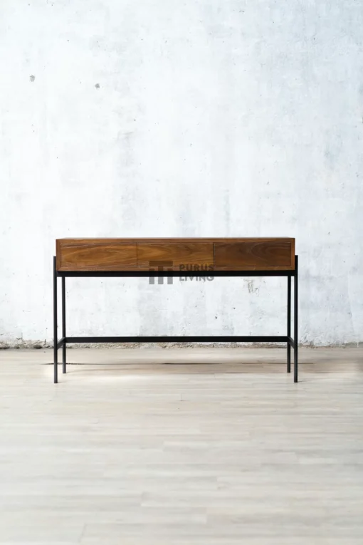 meja konsul ruang tamu minimalis-console table minimalis-meja konsul industrial-console table industrial