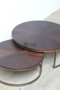 meja tamu minimalis kayu jati-meja tamu industrial-meja tamu bundar-coffee table minimalis