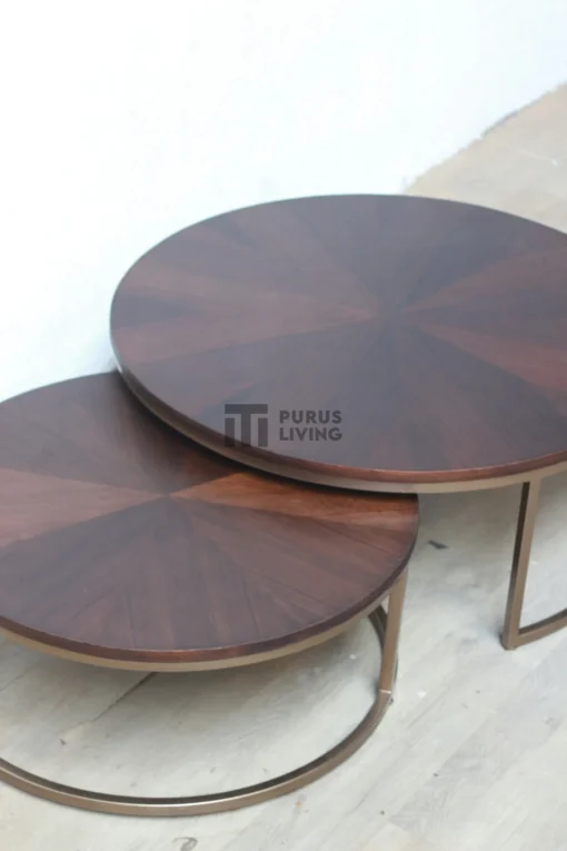 meja tamu minimalis kayu jati-meja tamu industrial-meja tamu bundar-coffee table minimalis
