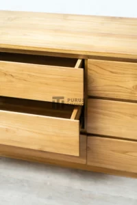bufet minimalis kayu jati-drawer minimalis kayu jati