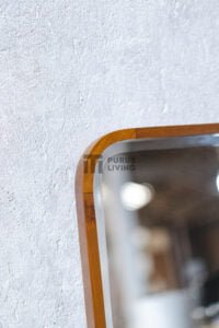 cermin dinding minimalis-cermin kayu jati