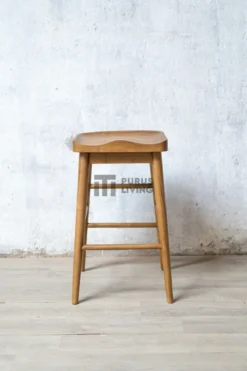kursi bar kayu jati-kursi bar minimalis-bar stool kayu jati-barstool minimalis