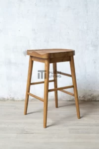 kursi bar kayu jati-kursi bar minimalis-bar stool kayu jati-barstool minimalis