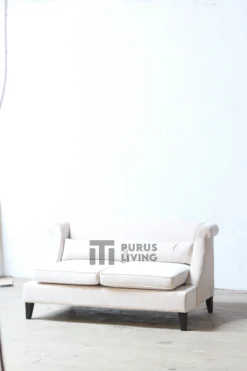 sofa ruang tamu elegan minimalis-sofa 2 dudukan-sofa minimalis kayu jati