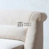 sofa ruang tamu elegan minimalis-sofa 2 dudukan-sofa minimalis kayu jati