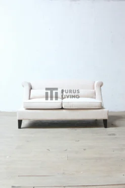 sofa ruang tamu elegan minimalis-sofa 2 dudukan-sofa minimalis kayu jati