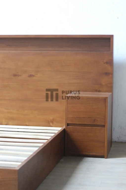 ranjang kayu minimalis-tempat tidur minimalis-dipan kayu minimalis