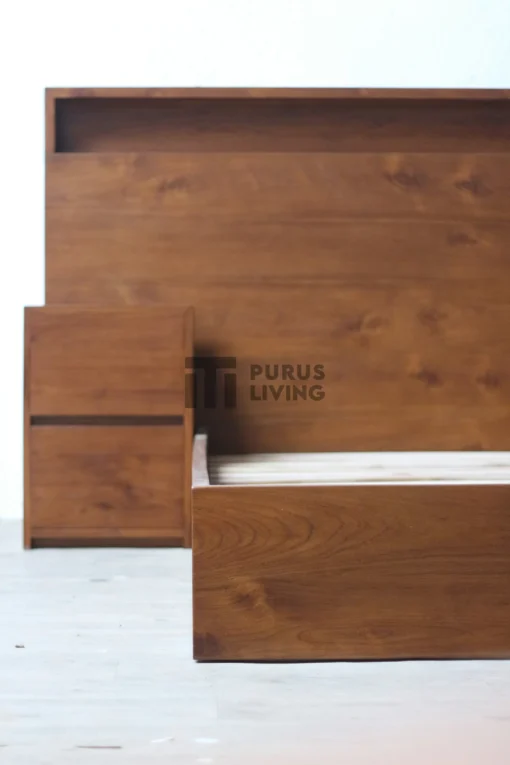 ranjang kayu minimalis-tempat tidur minimalis-dipan kayu minimalis