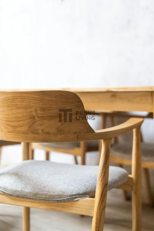 kursi makan minimalis modern kayu jati-kursi makan kayu minimalis-kursi makan sederhana