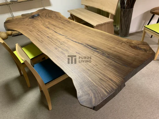 meja rapat panjang-meja rapat kantor-meja meeting minimalis-meja kayu besar