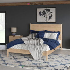 tempat tidur kayu jati mewah