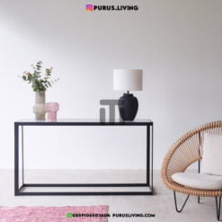 meja konsul marmer minimalis modern ruang tamu