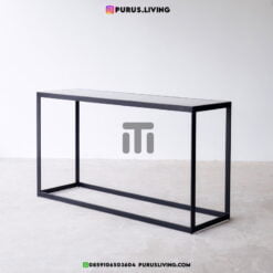 meja konsul marmer minimalis modern ruang tamu