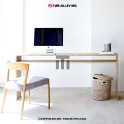 meja konsul minimalis modern jati ruang tamu