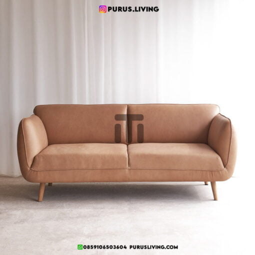 sofa retro minimalis modern ruang tamu sofa 2 dudukan
