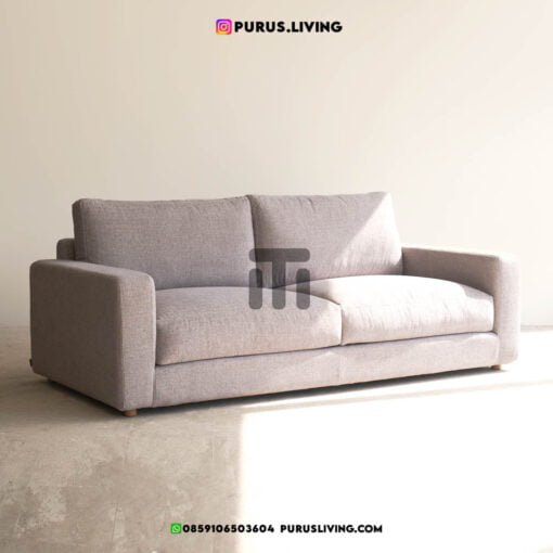 sofa minimalis modern ruang tamu kecil 2 dudukan