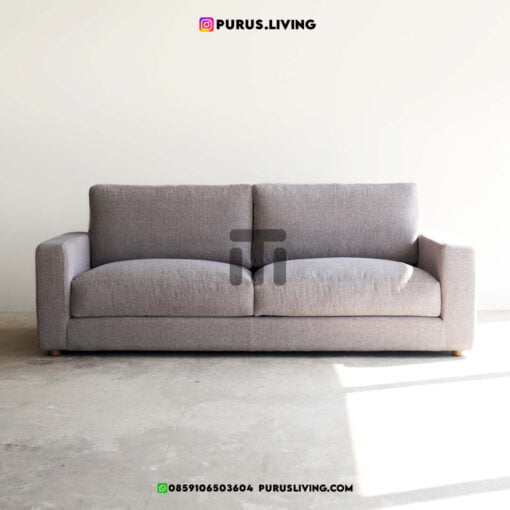 sofa minimalis modern ruang tamu kecil 2 dudukan