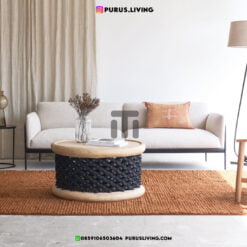 sofa besi minimalis modern ruang tamu 3 dudukan