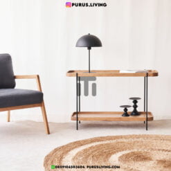 meja konsul minimalis aesthetic ruang tamu