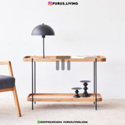 meja konsul minimalis aesthetic ruang tamu