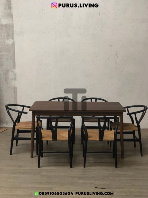 meja kursi cafe kayu jati minimalis modern-set meja makan minimalis modern-set meja cafe minimalis modern