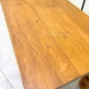 meja makan custo kayu jati solid