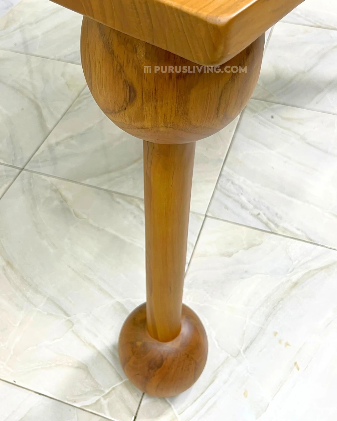 meja makan custo kayu jati solid
