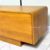 meja tv minimalis modern kayu jati solid