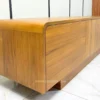 meja tv minimalis modern kayu jati solid