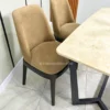 set meja makan marmer minimalis modern
